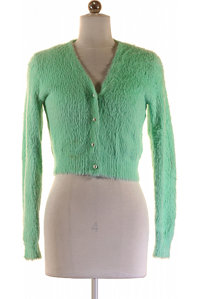 Dámský Svetr Zelený PIMKIE Vel. XS