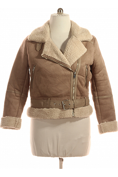 Dámská Bunda Béžový STRADIVARIUS Vel. L