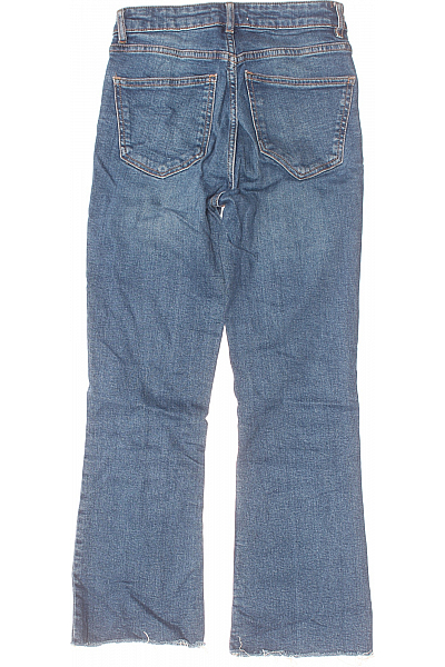 ZARA Bootcut Dámské Džíny Modré Vel. 34