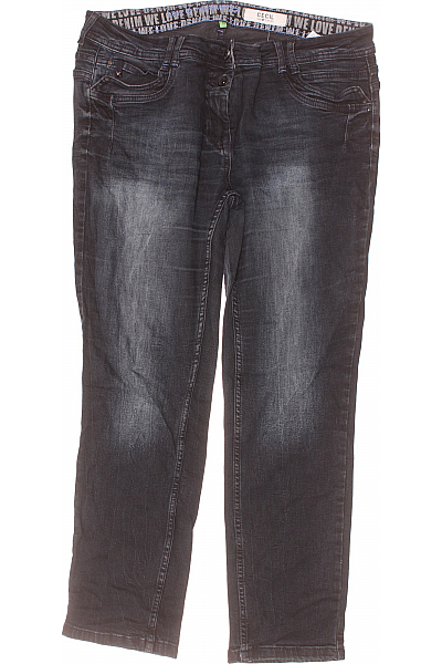 Dámské Džíny Modré CECIL Vel. 34