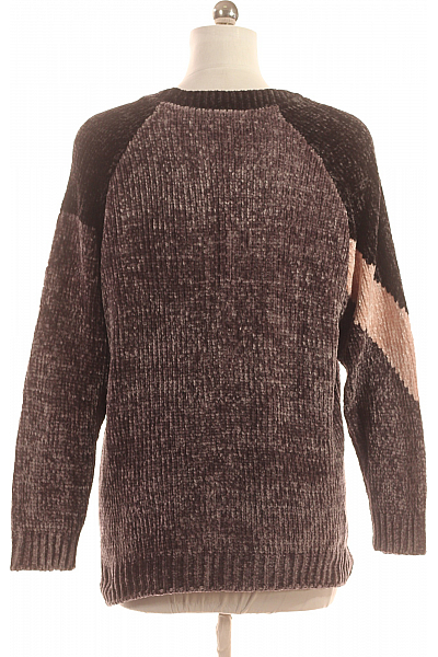 Dámský Svetr Šedý RAINBOW Vel. M