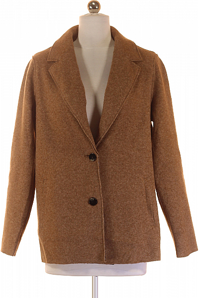 ONLY Dámský Kabát Hnědý Vel. S