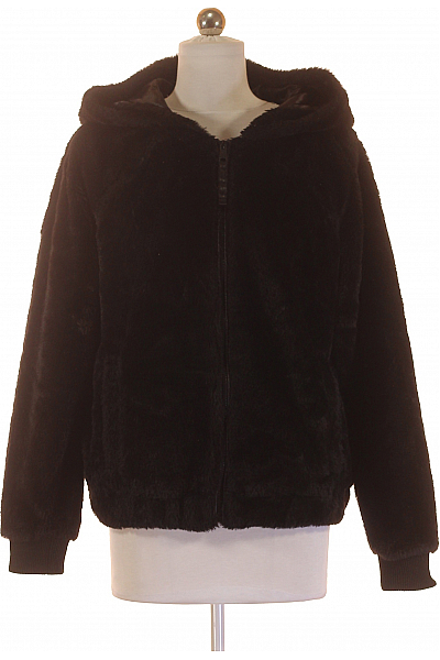 Dámský Kožich Černý FB SISTER Second Hand Vel. S