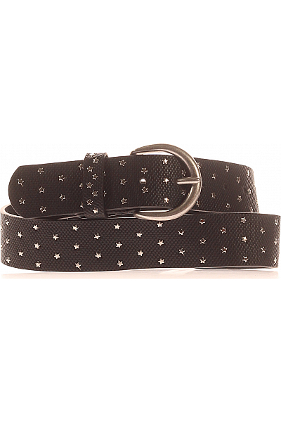  Pásek Kožené Černé