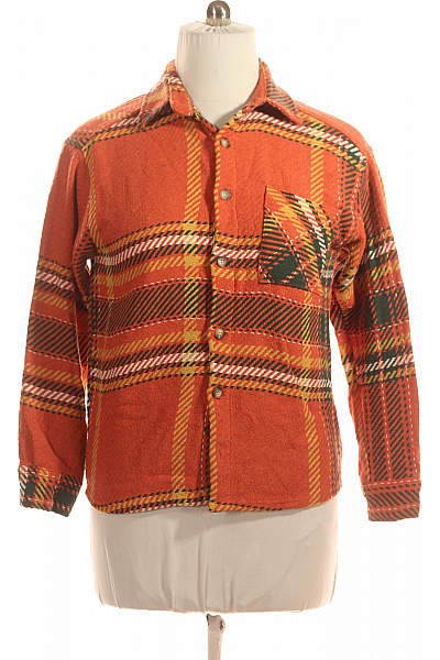 Vzorovaná Pánská Košile Barevná Vel. M