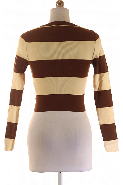 STRADIVARIUS Dámské Tričko Hnědý Vel. XS