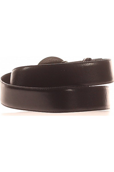 Pásek Kožené Černé Tchibo