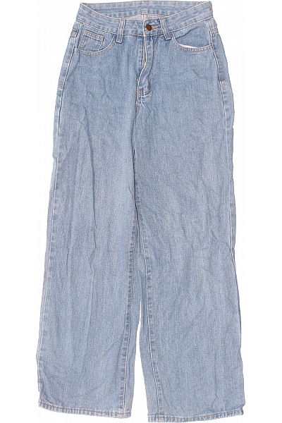 Bootcut Dámské Džíny Modré Shein Vel. S