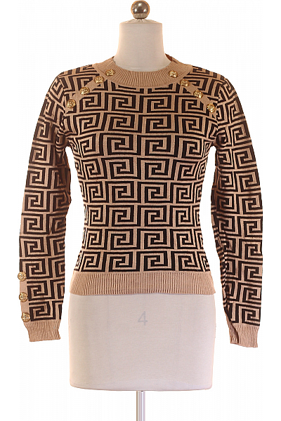 Dámský Pulovr Hnědý