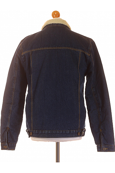 Džínová Pánská Bunda Modrá SOULSTAR Vel. L