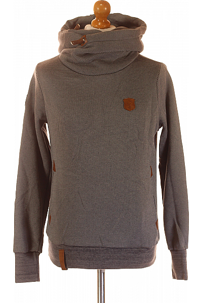 Pánská Mikina Bez Zapínání Šedá Second Hand Vel. M