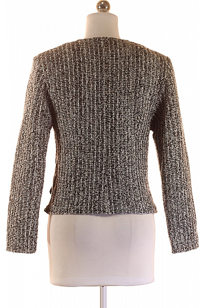 Teplé Dámské Sako Černobílé Vel. 36