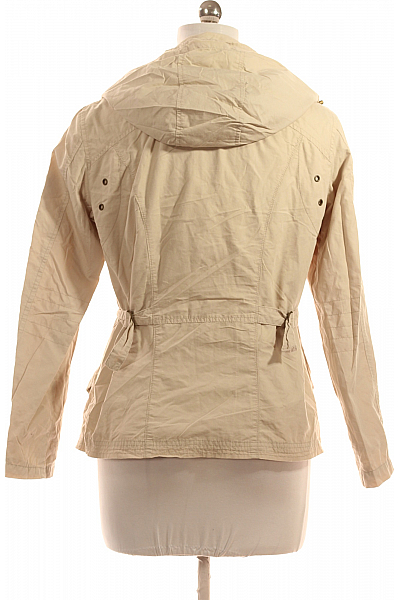 Krátký Dámský Kabát Béžový Vel. 38