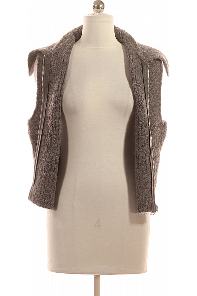 Marc O´Polo Teplá Dámská Vesta Vlněná Šedá Vel. S