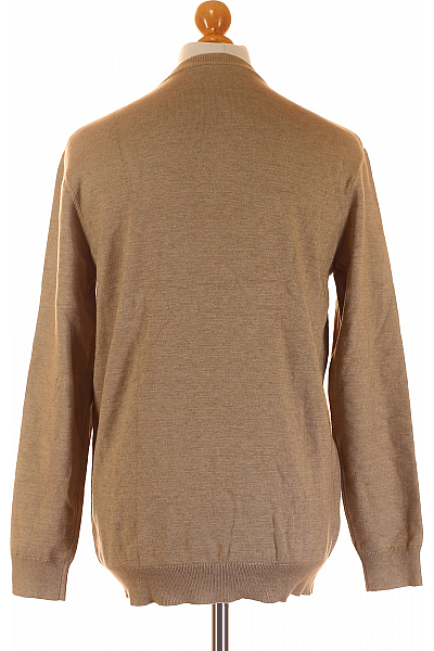 Pánský Pulovr Hnědý Vel. M