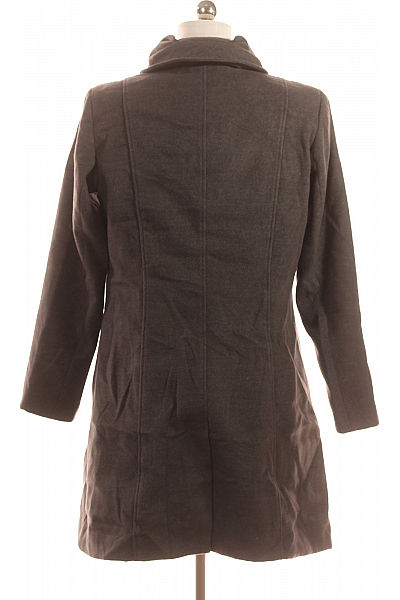 Krátký Dámský Kabát Šedý Vel. 42