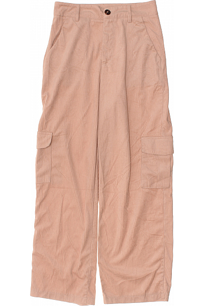 Shein Dámské Kalhoty Kapsáče Béžové Vel.  36