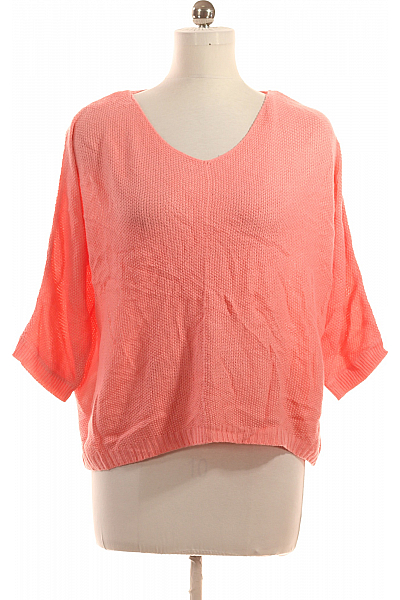  Halenka Pletená Růžová Vel. M