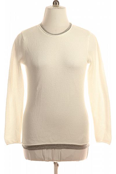 Pánský Pulovr Bílý Vel. XL