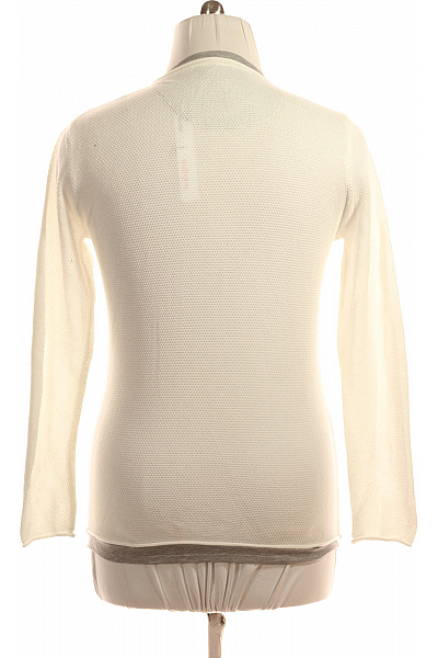 Pánský Pulovr Bílý Vel. XL