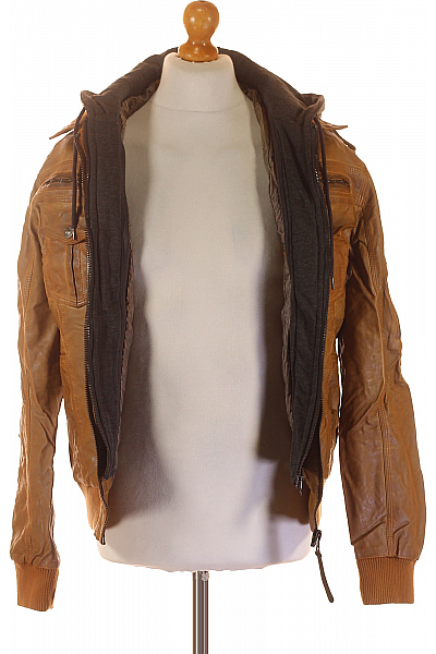 Pánská Přechodné Bundy Hnědá Vel. M