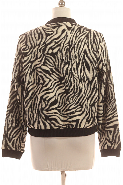 COMMA Dámská Bunda Černobílá Vel. 44