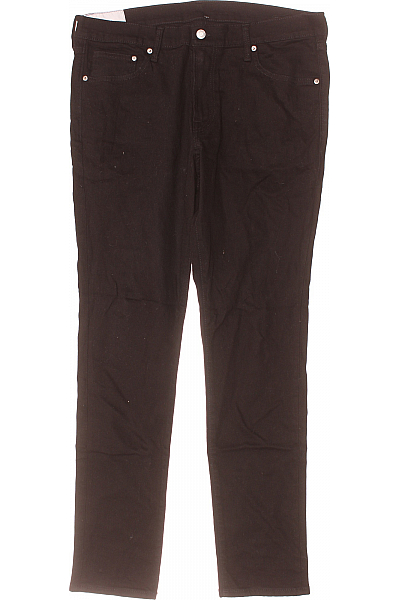 Pánské Rovné Džíny Černé Vel. 38