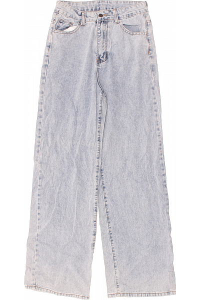 Shein Bootcut Dámské Džíny Modré Second Hand Vel. S