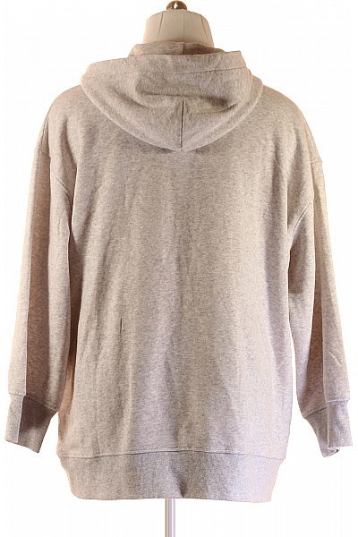 Pánská Mikina Na Zip Šedá Vel. M