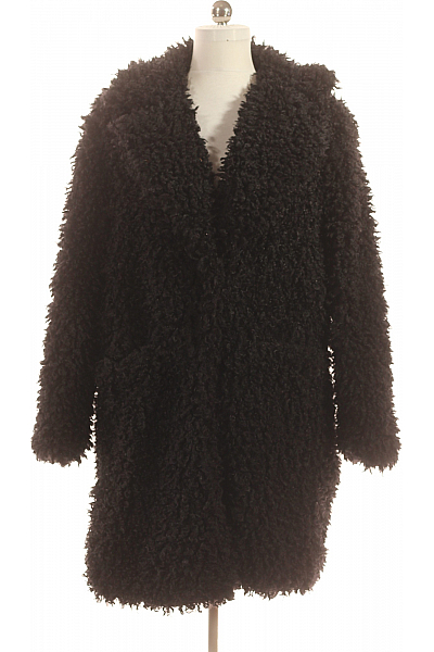 Amisu Dámský Kožich Černý Vel. 42