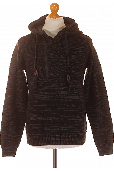 Pánský Pulovr Černý Vel. L