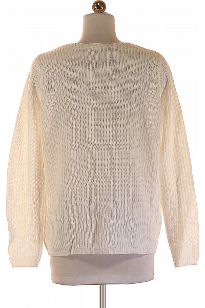 Dámský Svetr Bílý Second hand Vel. S