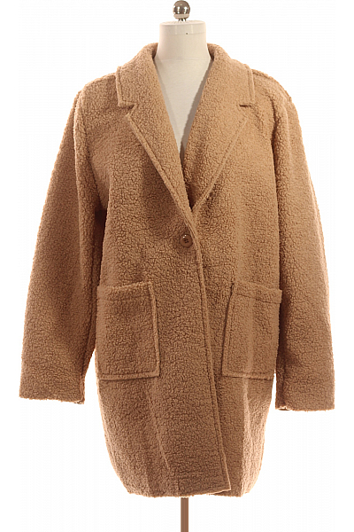 Krátký Dámský Kabát Béžový Vel. 42