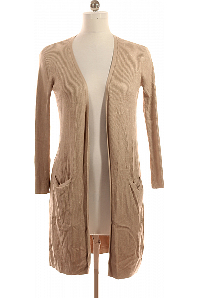 Dámský Cardigan Béžový HALLHUBER Second Hand Vel. M