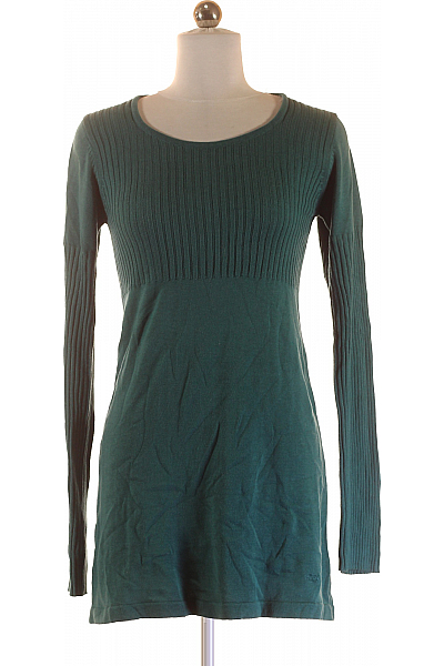  Šaty Pletené Zelené Vel. 32/34