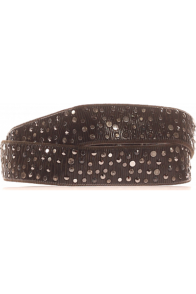 Pásek Kožené Černé