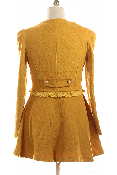 Dámský Kabát Oranžový