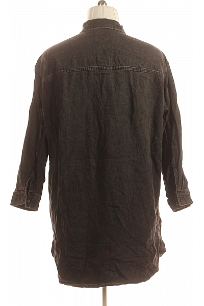 Džínové  Šaty Černé Vel. L