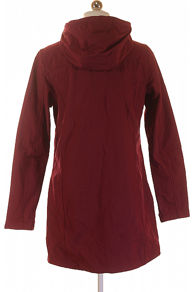 Dámská Přechodné Bundy Vínová Second hand Vel. S