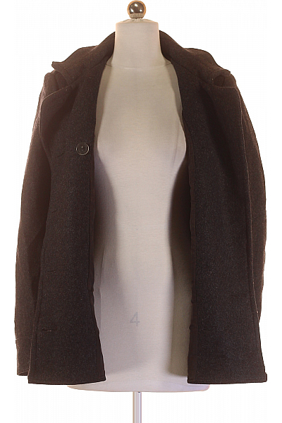 Dámský Kabát Černý Vel. 36