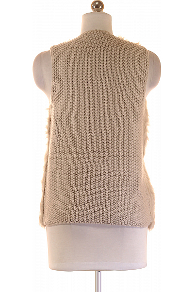 Kratká Dámská Vesta Béžová COLLOSEUM Vel. S