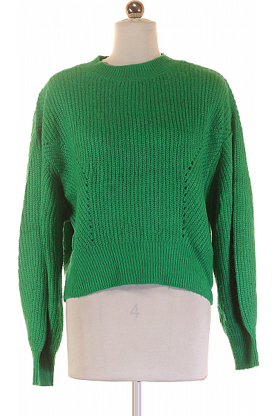 Canda Dámský Svetr Zelený Second Hand Vel. XS