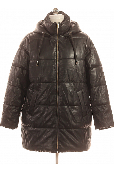 Dámská Bunda Černá ZARA Second Hand Vel. M