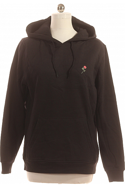 Dámská Mikina Černá Second Hand Vel. L