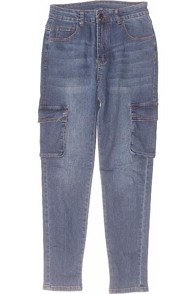 Dámské Džíny Modré Second Hand Vel. M