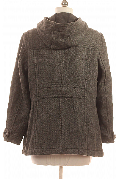 S.OLIVER Krátký Dámský Kabát Šedý