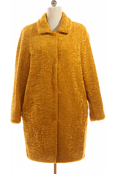 Dámský Kožich Žlutý CINQUE