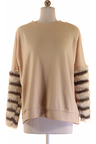  Halenka Jednobarevná Béžová ZARA Vel. S