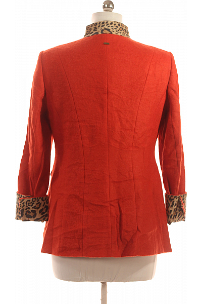 Dámský Kabát Červený MADELEINE Vel. M