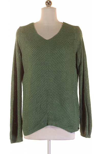 Dámský Pulovr Zelený Vel. 36